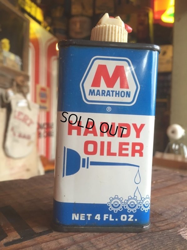 画像1: Vintage Marathon Handy Oil Can (MA837)