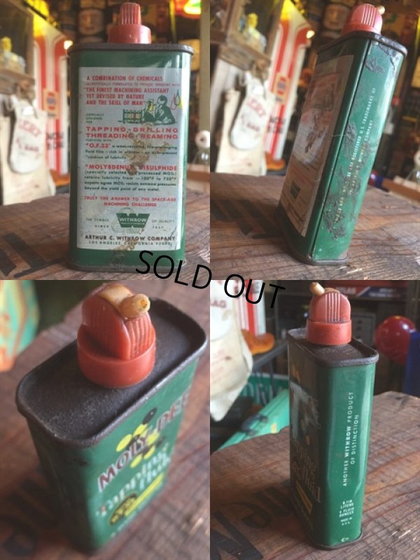 画像2: Vintage MOLY-DEE Handy Oil Can (MA836)