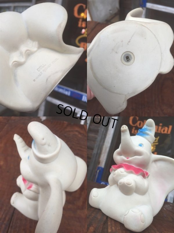 画像3: 60s Vintage Disney Dell Rubber Doll Dumbo (MA843) 