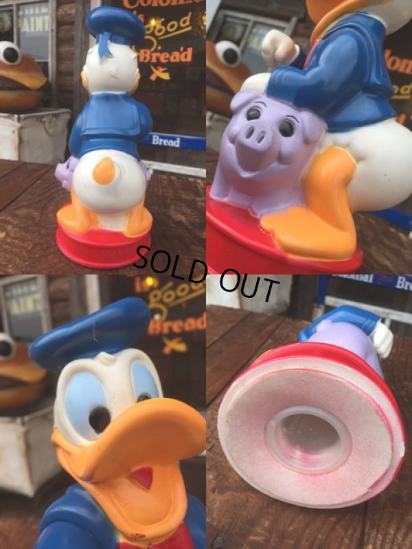 画像3: Vintage Disney Donald Duck Plastic Bank (MA858)