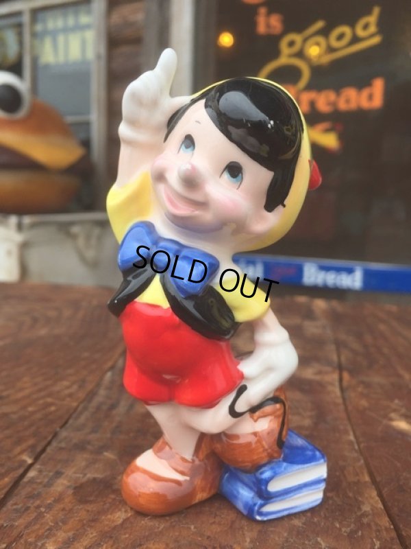 画像1: Vintage Disney Pinnochio Ceramic Figure (MA856)