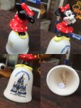 画像3: Vintage Disney Minnie Mouse Ceramic Figure Bell (MA853） (3)