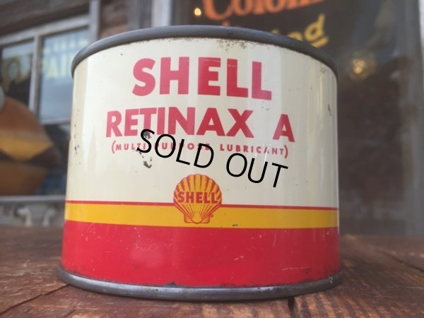 画像1: Vintage Shell Retinax A Oil Can (MA865)