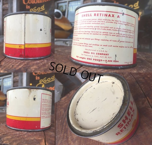 画像2: Vintage Shell Retinax A Oil Can (MA865)