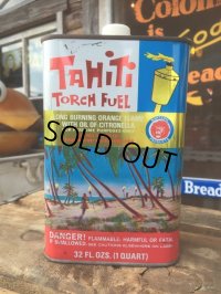 Vintage Tahiti Torch Fuel Oil Can (MA863)