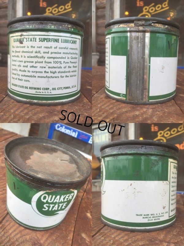 画像2: Vintage QUAKER STATE Superfine Lubricant Oil Can (MA866)