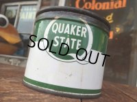 Vintage QUAKER STATE Superfine Lubricant Oil Can (MA866)