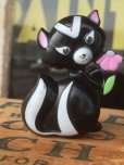 画像1: 70s Avon Fragrance Glace Pin Skunk (MA877) (1)