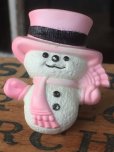 画像1: 70s Avon Fragrance Glace Pin Snow Man (MA872) (1)