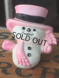70s Avon Fragrance Glace Pin Snow Man (MA872)