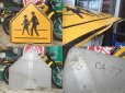 画像3: Vintage Road Sign Crosswalk (MA890) (3)