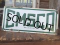 Vintage Porcelain Emsco Oil Gas Station Sign Texlite Dallas (MA897) 