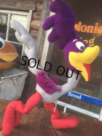 70s Vintage Road Runner Plush Doll 60cm  (MA911)