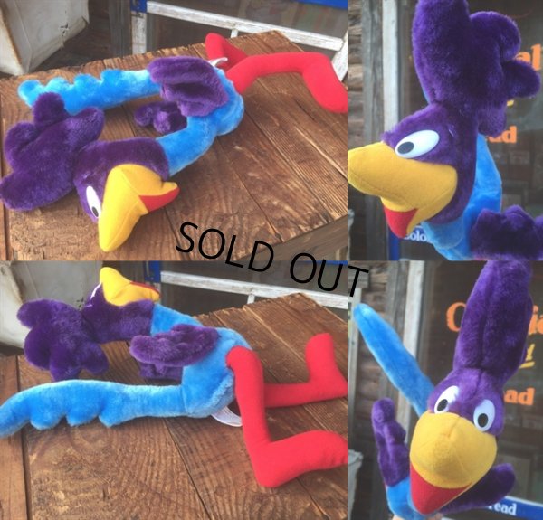 画像3: 90s Vintage Road Runner Plush Doll 43cm  (MA910)