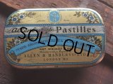 40s Vintage Allenbury Glycerine & Blackcurrant Pastilles Tin Can (MA913) 