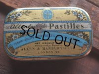 40s Vintage Allenbury Glycerine & Blackcurrant Pastilles Tin Can (MA913) 
