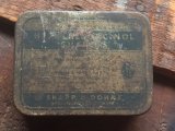 Vintage Oid Medical Hexyresorcinol Sucrets Tin Can (MA914) 