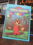 画像1: 80s Vintage Coloring Book Yogi Bear (MA940) (1)