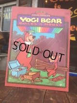 80s Vintage Coloring Book Yogi Bear (MA942)