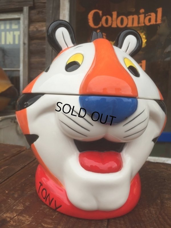 画像1: Vintage Cookie Jar Kellogg's Tony The Tiger (MA811)