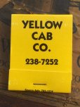 画像2: Vintage Matchbook Yelloe Cab (MA5438) (2)