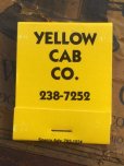 画像2: Vintage Matchbook Yelloe Cab (MA5438) (2)