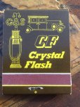 画像1: Vintage Matchbook Crystal Flash GAS (MA5724) (1)