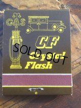 Vintage Matchbook Crystal Flash GAS (MA5724)