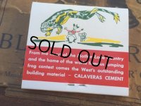 Vintage Matchbook CALAVERS CEMENT (MA5700)
