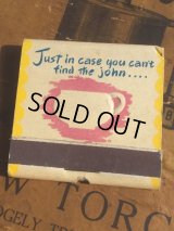 Vintage Matchbook Just in case.. (MA5412)