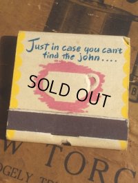 Vintage Matchbook Just in case.. (MA5412)
