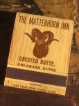 画像1: Vintage Matchbook The Matterhorn Inn (MA5620) (1)