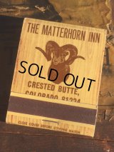 Vintage Matchbook The Matterhorn Inn (MA5620)