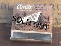 Vintage Matchbook Canlis Restaurant (MA5713)
