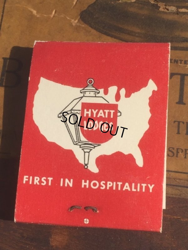 画像2: Vintage Matchbook HYATT LODGE (MA5400)