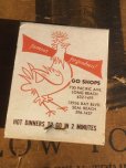 画像1: Vintage Matchbook Phillips Chiken Pie (MA5608) (1)