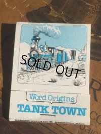 Vintage Matchbook TANK TOWN (MA5385)