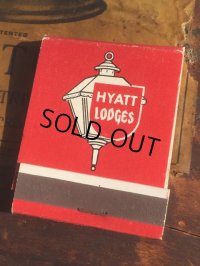 Vintage Matchbook HYATT LODGE (MA5400)