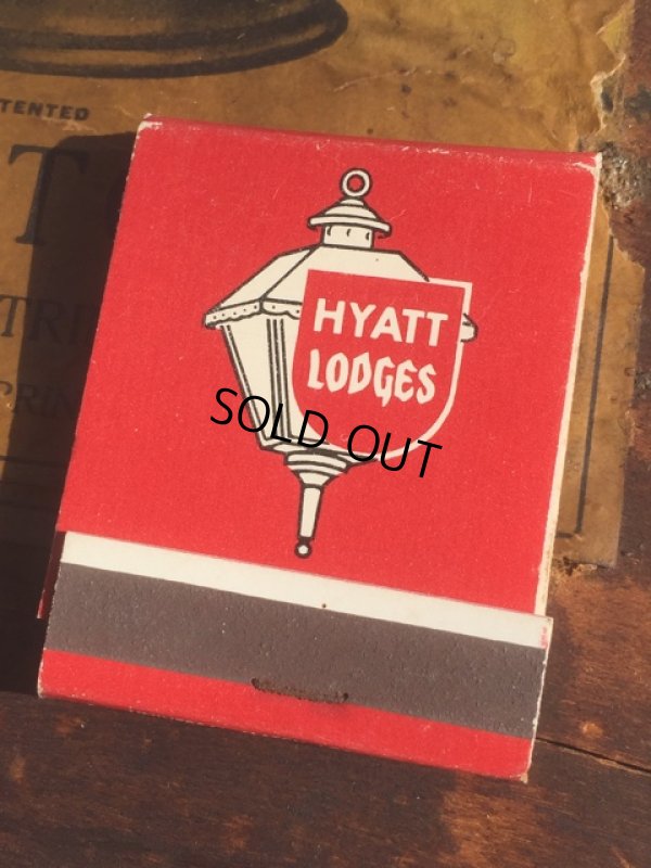 画像1: Vintage Matchbook HYATT LODGE (MA5400)