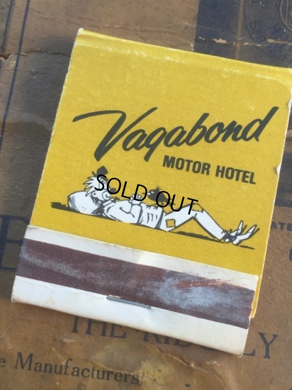 画像1: Vintage Matchbook Vagabond Motor Hotel (MA5746)