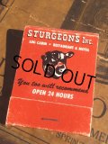 Vintage Matchbook Sturgeons Inc (MA5364)