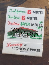 Vintage Matchbook MOTEL 6 (MA5568)