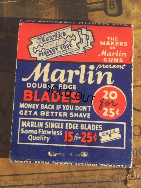 画像2: Vintage Matchbook Marlin (MA5599)