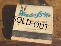 Vintage Matchbook Wonder Lodge (MA5602)