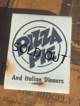 Vintage Matchbook PAVIA'S PIZZA HOUSE (MA5629)