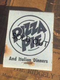 Vintage Matchbook PAVIA'S PIZZA HOUSE (MA5629)
