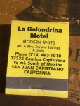 画像2: Vintage Matchbook La Golondrine Motel (MA5388) (2)