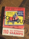 Vintage Matchbook 110 STAMPS (MA5379)