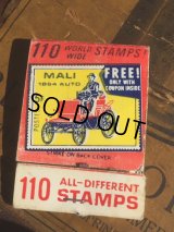 Vintage Matchbook 110 STAMPS (MA5379)