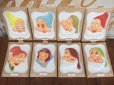 画像2: 50s Vintage Disney Snow White & 7 Dwarfs Plaques Set (MA974) (2)